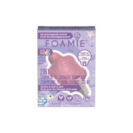 Foamie 2 in 1 Shower Body Bar for Kids Peach 80g