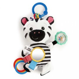 Baby Einstein Hračka aktívna na C krúžku ZEN zebra