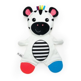 Baby Einstein Hryzadlo plyšová senzorická Zebra Zen