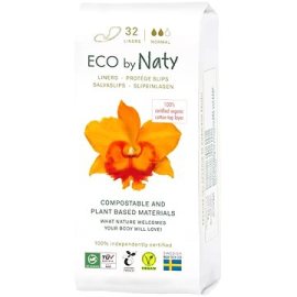 Naty Dámske ECO slipové vložky - normal 32 ks