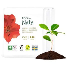 Naty Dámske ECO slipové vložky - super 2x5ks