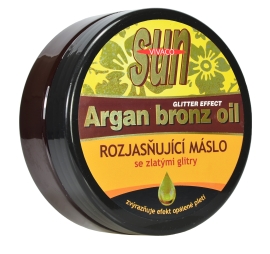 Vivaco Sun Argan Bronz Oil Glitter Aftersun Butter 200ml