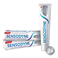 Glaxosmithkline Sensodyne Extra Whitening 2x75ml - cena, porovnanie