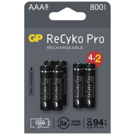 GP ReCyko Pro AAA (HR03) 6ks