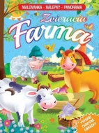 Zvieracia farma (maľovanka - nálepky - panoráma) - cena, porovnanie