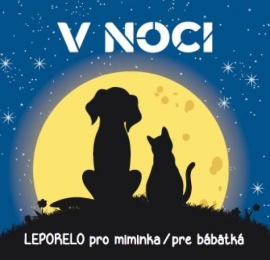 V noci - Leporelo pro miminka / pre bábätká