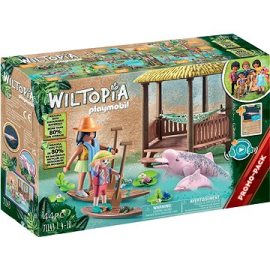 Playmobil 71143 Wiltopia – Výprava za riečnými delfínmi