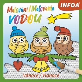 Malování / Maľovanie vodou - Vánoce / Vianoce