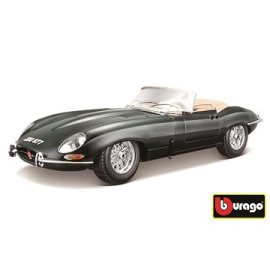 Bburago Jaguar E Cabriolet  Green