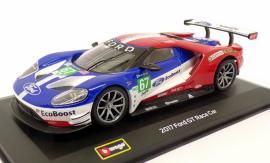 Bburago 1:32 Race DTM Ford GT Race car 2017 No.67 LeMans