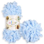 Alizé Puffy 183 baby modrá  100 g 9 m - cena, porovnanie