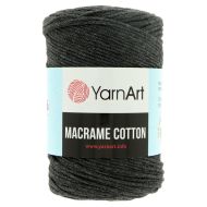 YarnArt Macrame Cotton, tmavá sivá 250 g, 225 m - cena, porovnanie