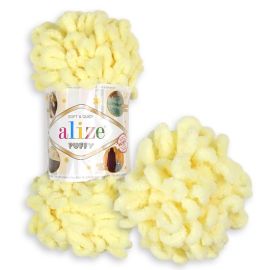 Alizé Priadza Puffy 13 pastelová žltá 100 g 9 m