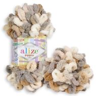 Alizé Priadza Puffy Color 5926 hnedá 100 g 9 m - cena, porovnanie