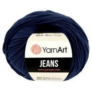 YarnArt Priadza  Jeans navy modrá 54, 50 g, 160 m - cena, porovnanie