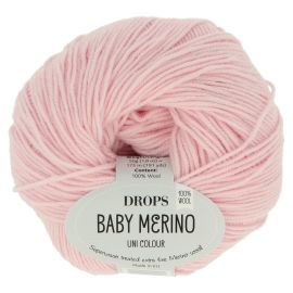 Drops Drops Baby Merino ružová 50 g, 175 m ID10359