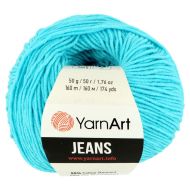 YarnArt Priadza Jeans azúrová 33, 50 g, 160 m - cena, porovnanie