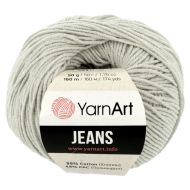 YarnArt Priadza Jeans svetlá sivá 49, 50 g, 160 m - cena, porovnanie