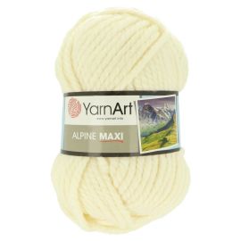 YarnArt Alpine Maxi 662 krémová biela 250 g 105 m