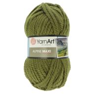 YarnArt Alpine Maxi 670 khaki zelená 250 g 105 m - cena, porovnanie