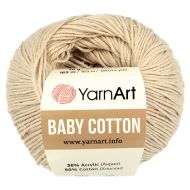 YarnArt Baby Cotton 403 svetlá krémová 50g 165m - cena, porovnanie