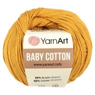 YarnArt Baby Cotton 433 medová žltá 50 g 165 m - cena, porovnanie