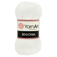 YarnArt Begonia 03 biela 50g 169m - cena, porovnanie