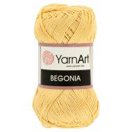 YarnArt Begonia 4653 žltá 50g 169m - cena, porovnanie