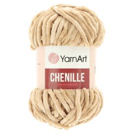 YarnArt Chenille 547 svetlo hnedá 100g 90m