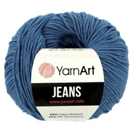 YarnArt Jeans 17 denim modrá 50 g, 160 m