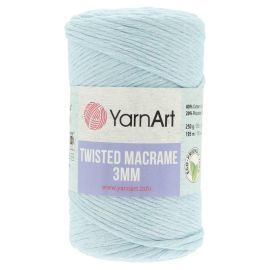 YarnArt Macrame Twisted 760 svetlá modrá 3mm 250g 195m