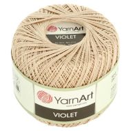 YarnArt Violet 4660 béžová 50g 282m - cena, porovnanie