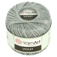 YarnArt Violet 5326 sivá 50g 282m - cena, porovnanie