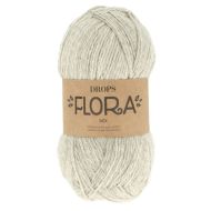 Drops Priadza Flora svetlo sivá 50 g, 210 m ID6461 - cena, porovnanie