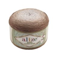 Alizé Bella Ombre batik 7410 hnedá 250 g, 900 m - cena, porovnanie