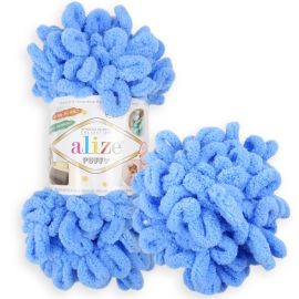 Alizé Puffy 289 modrá 100 g 9 m