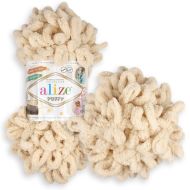 Alizé Puffy 310 svetlá béžová 100 g 9 m