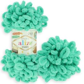 Alizé Puffy 741 tmavá mentolová 100g 9m