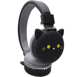 Dexxer Bezdrôtové bluetooth slúchadlá pre deti Mačička