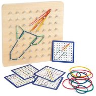 Small Foot Drevená doska Geoboard - cena, porovnanie