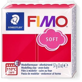 Fimo Soft 8020 56g červená