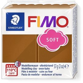 Fimo Soft 8020 56g hnedá