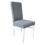 Jedálenská stolička Venus II sivá, biela - cena, porovnanie