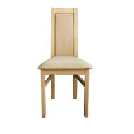 Jedálenská stolička Agáta sonoma, krémová - cena, porovnanie