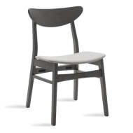 Jedálenská stolička Abbi sivá - cena, porovnanie