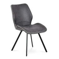 Jedálenská stolička Maddy sivá, čierna - cena, porovnanie