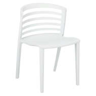 Plastová jedálenská stolička Monia biela - cena, porovnanie
