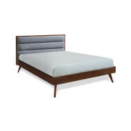 Drevená posteľ Olivia 160x200, orech, bez matraca - cena, porovnanie