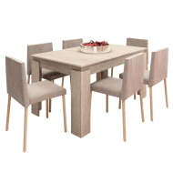Jedálenský stôl Vasco 150x75x90 cm (dub sonoma) - cena, porovnanie