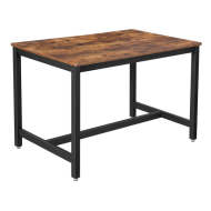 Jedálenský stôl Paige 120x75x75 cm (hnedá) - cena, porovnanie